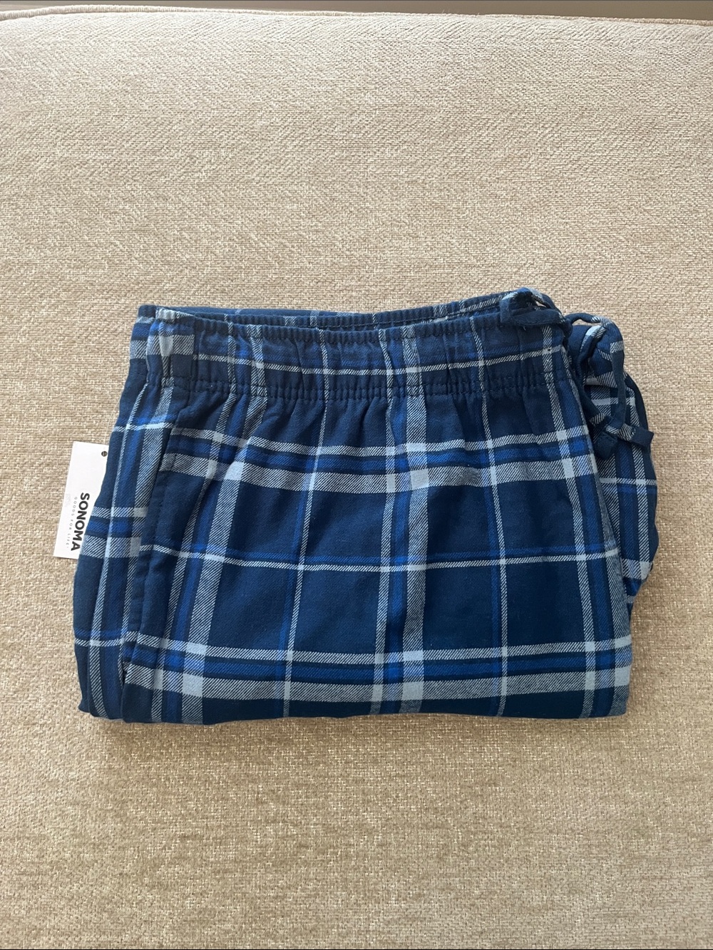 XXL, Sonoma, Essential Flannel, Checkered PJ Pants